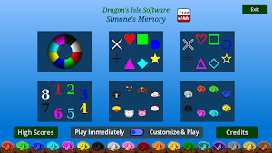 Simone's Memory - w/Ads Screenshot 0