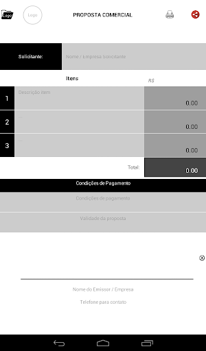 Proposta Comercial Fácil Screenshot 2