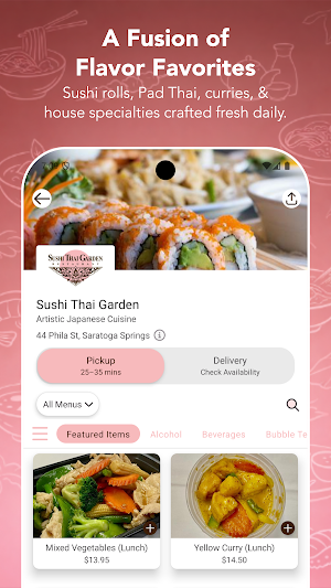 Sushi Thai Garden Screenshot 1