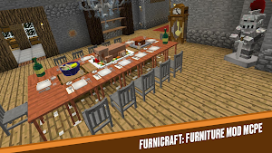 Furnicraft: Furniture Mod MCPE Screenshot 0