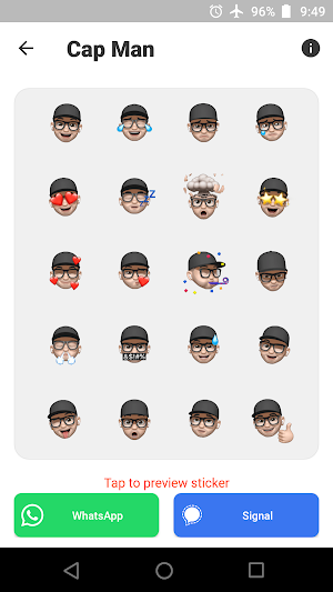 500+ Memoji Stickers - WA Screenshot 3