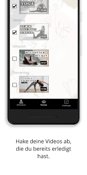 Yoga Video Challenges Screenshot 2