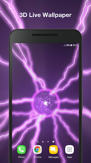 Energy Ball Live Wallpaper Screenshot 0