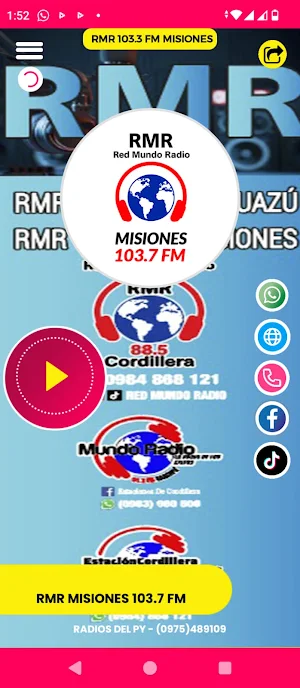 RMR 103.7 FM MISIONES Screenshot 1