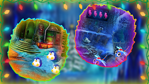 Xmas Blue Dragon Escape - JRK Screenshot 1