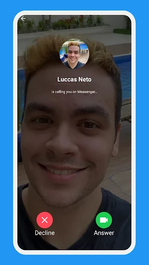 Luccas Neto Call Simulator Screenshot 2