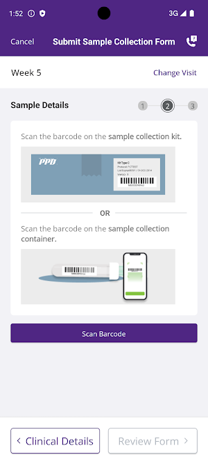 PPD Trial Portal Screenshot 3