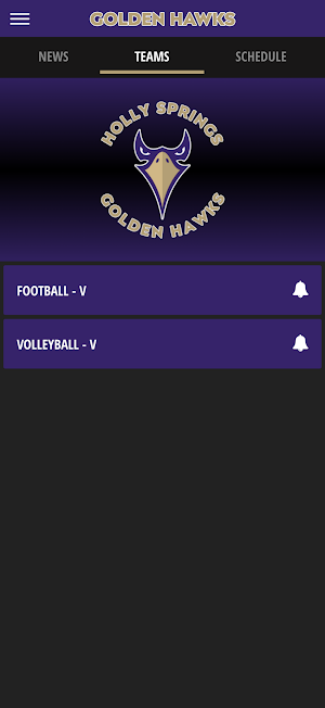 Holly Springs Golden Hawks Screenshot 3