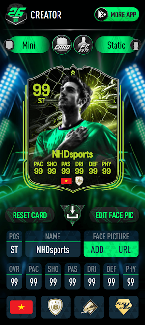 FC 26 Card Creator Screenshot 1