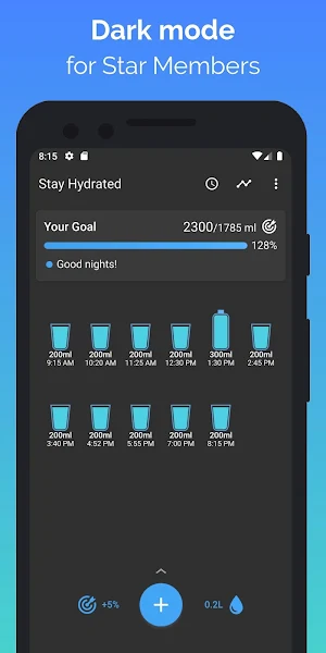 Stay Hydrated: Water Intake Reminder & Tracker Screenshot 3