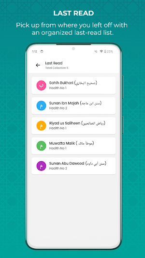 Daily Hadith Explorer Screenshot 1