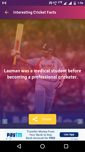 Interesting Cricket Facts Screenshot 2