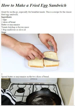 Egg Recipes Guide Screenshot 0
