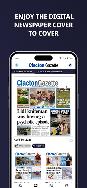 Clacton and Frinton Gazette Screenshot 2