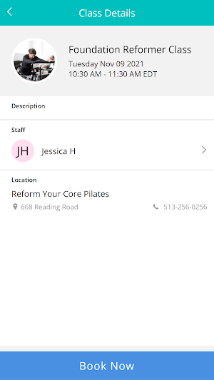 Reform Your Core Pilates Screenshot 3