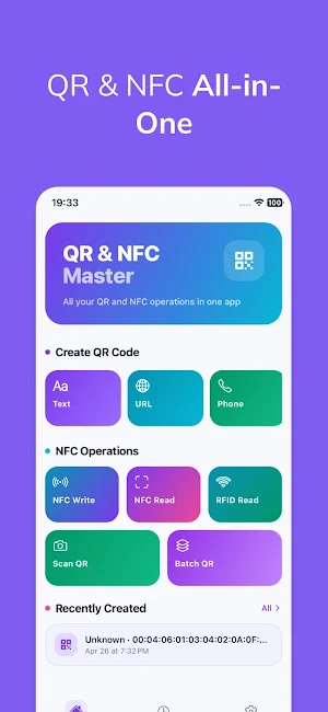 NFC QR Master Screenshot 3