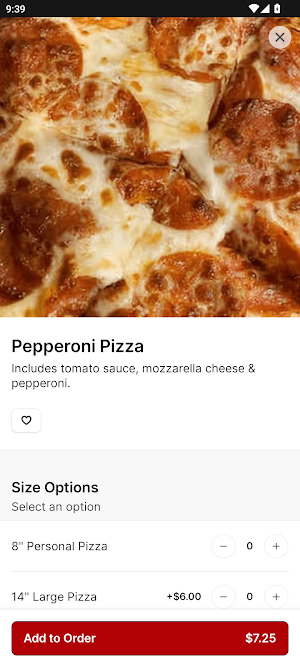 Rock Creek Pizza Co. Screenshot 2