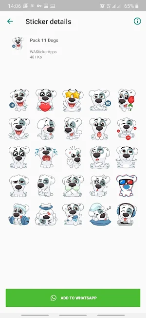 Emoji Autocollants Screenshot 2