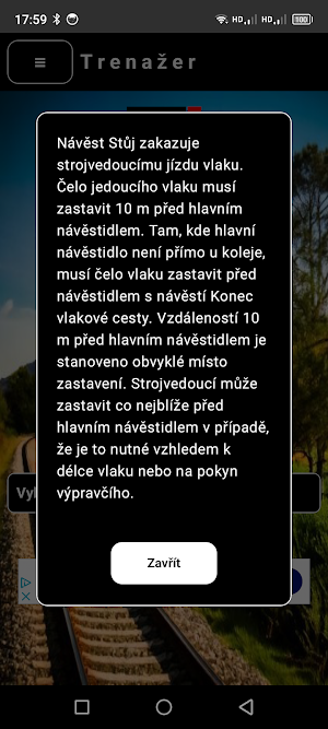 Návěstidlo Screenshot 1