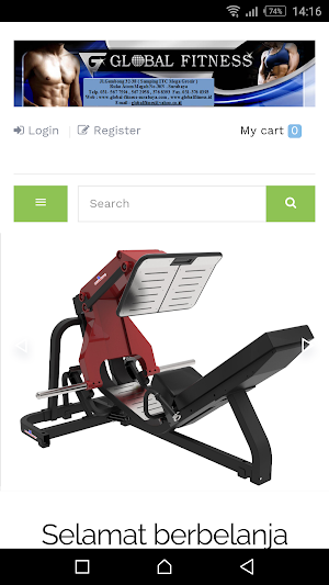 globalfitness.id – Toko Alat F Screenshot 0