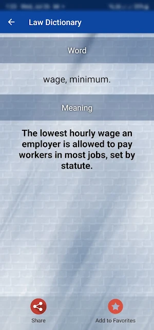 Law Dictionary Offline Screenshot 1
