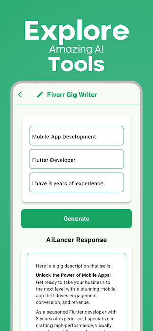 AiLancer: AI Writing Assistant Screenshot 3
