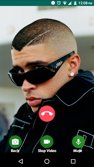 Bad Bunny Fake Chat & Video Call Screenshot 3