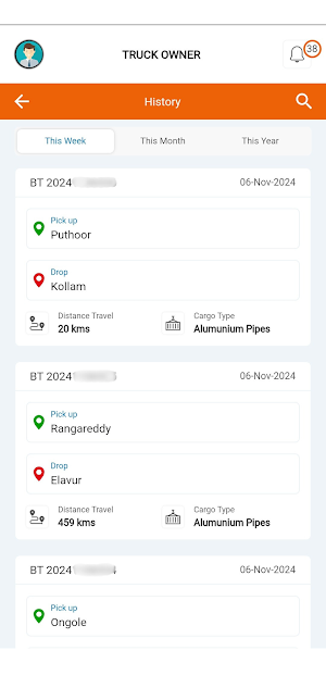 Bigtruck Connect App Screenshot 1