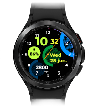 Circle Time Watch Face Screenshot 0