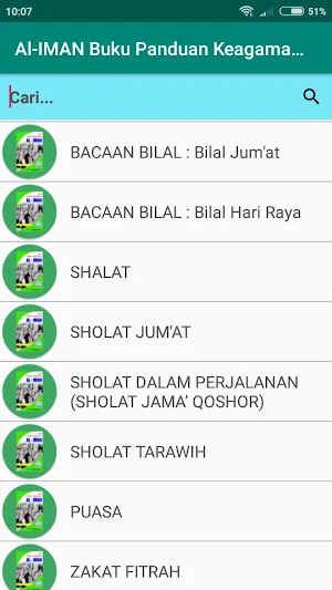 AL-IMAN Panduan Keagamaan SMPN 6 Kota Probolinggo Screenshot 1