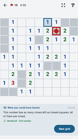 Deducix: No-Guess Minesweeper Screenshot 3