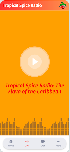Tropical Spice Radio Screenshot 2