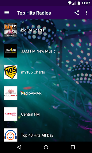 Top Hits Radios - Latest Popular Music In Pop, R&B Screenshot 0