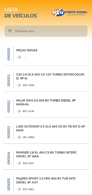 Ponto Diesel Mobile Screenshot 3