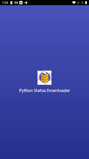 Python Status Downloader Screenshot 0