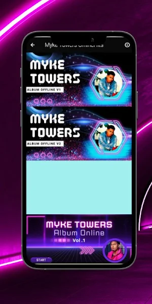 Music Myke Towers OfflineHits Screenshot 1