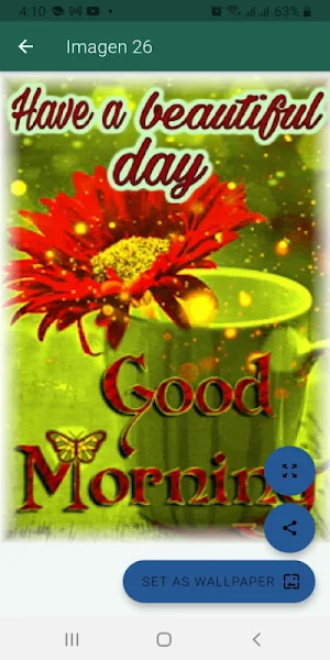 Good morning afternoon evening Screenshot 0