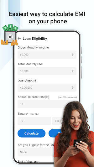 Loan EMI Calculator Screenshot 2