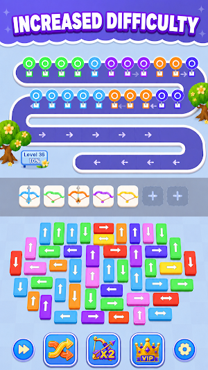 Arrow Target: Sort Color Jam Screenshot 3