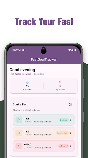 Fast Goal Tracker Screenshot 0