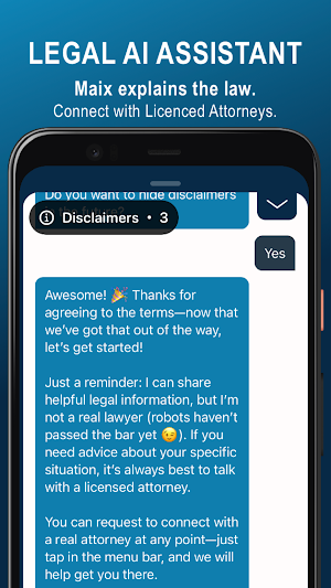 Maix Legal Screenshot 1