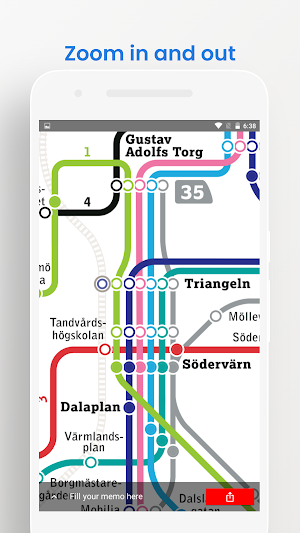 LUND MALMO TRAIN BUS MAP Screenshot 2