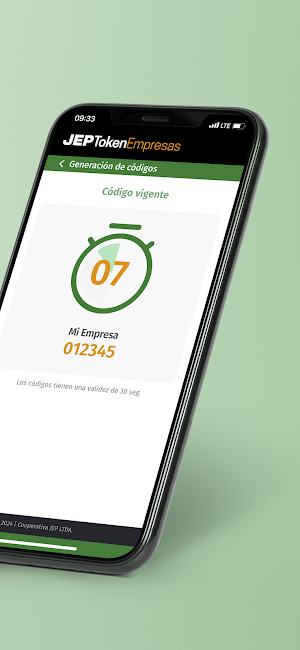 JEP Token Empresas Screenshot 3