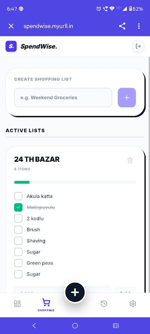 SpendWise: Expense Tracker Screenshot 2