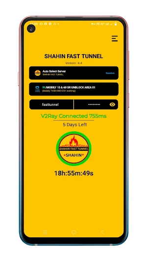 SHAHIN FAST TUNNEL Screenshot 1