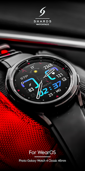 SH020 Watch Face, WearOS watch Screenshot 1
