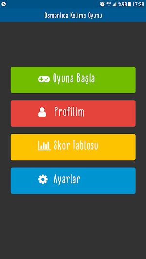 Osmanlıca Sözcük Oyunu Screenshot 0
