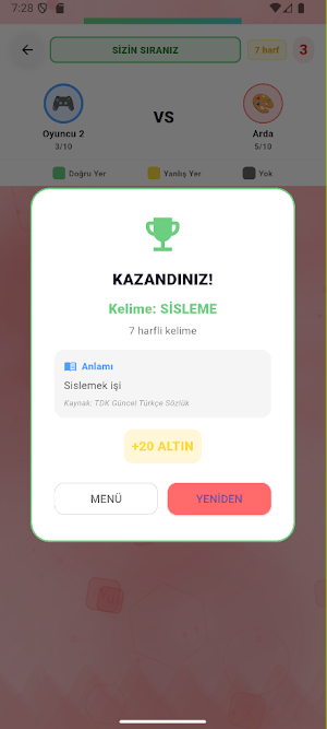 Word Arena – Kelime Oyunu Screenshot 2