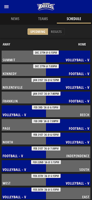 RCS Eagles Screenshot 2