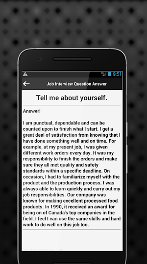 Job Interview : Question and Answer Screenshot 2